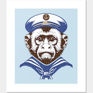 Sailor Capuchin Posters and Art